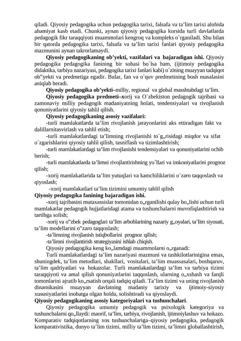 Maktabgacha ta'limda qiyosiy pedagogika 4
