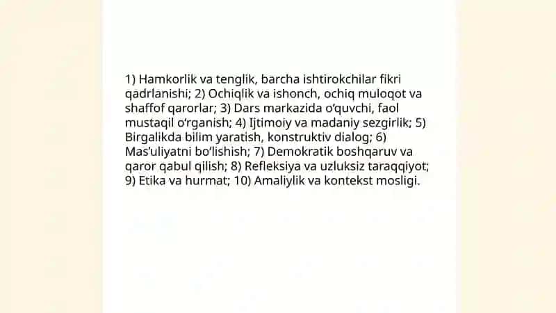 Hamkorlik pedagogikasining kontseptual gʻoyalari 4