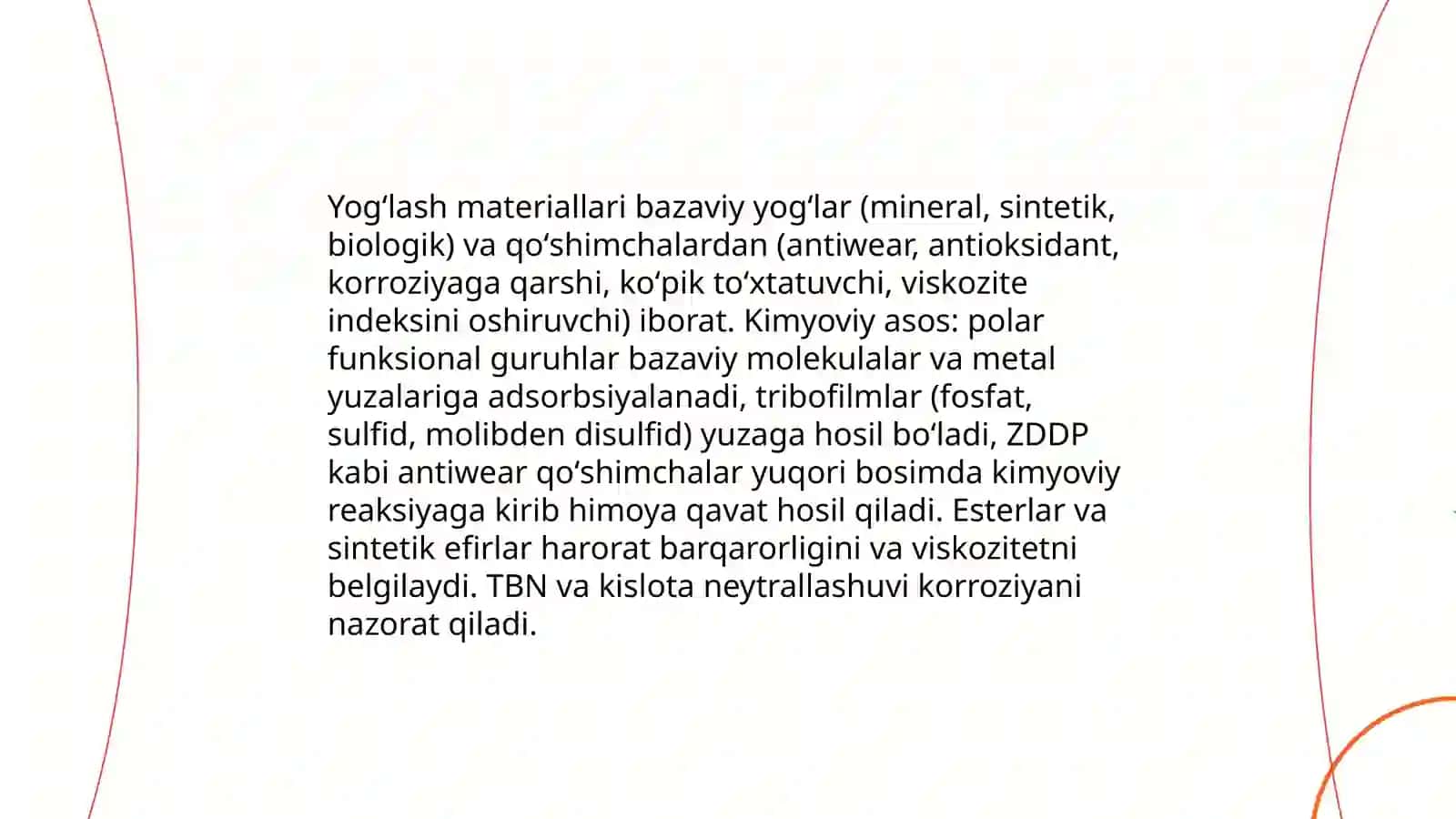 Mashinasozlik soxasida kimyoning orni 4