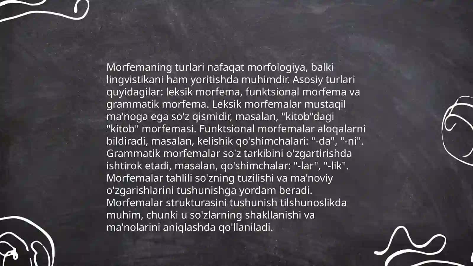 So'z morfemik tarkibi o'rganish metodikasi 4