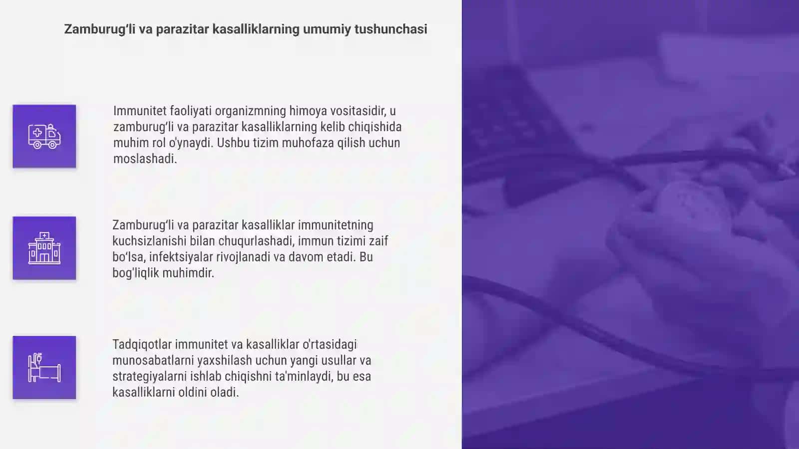 Immunitet va Parazitlar Bilan Bog'liqlik 4