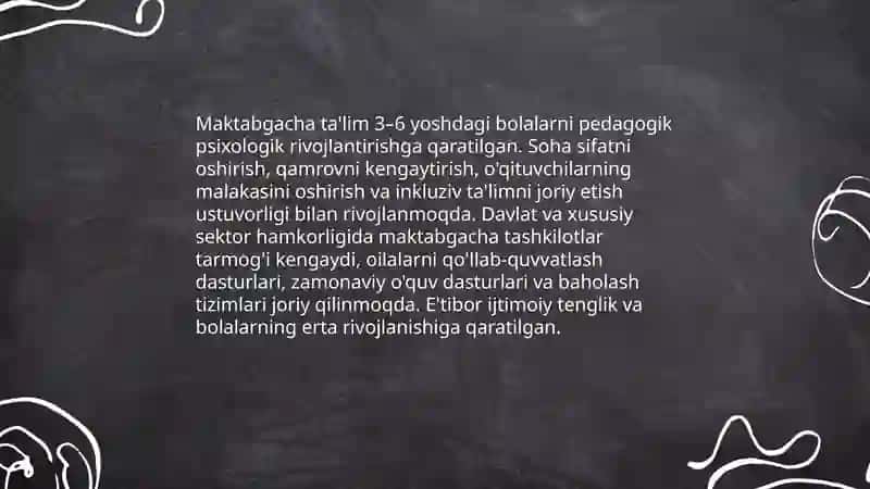 O'zbekiston Respublikasi ta'lim tizimi 4