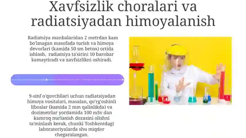 Radioaktivlik hodisasini o'qitish uchun metodika 4