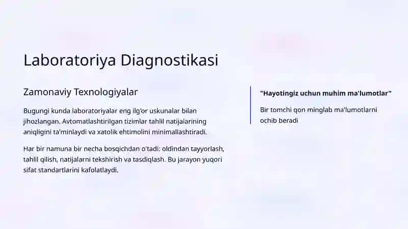 Qon Tahlillarining Klinik Talqini: Sog'liqni Baholashning Kaliti 4