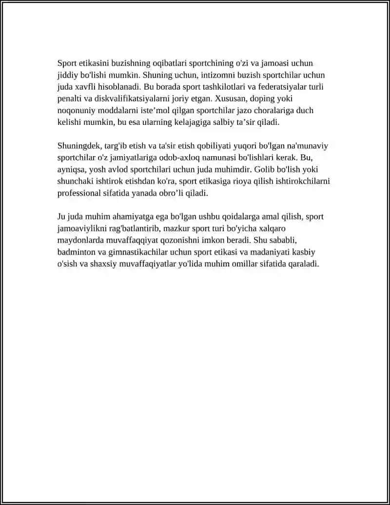 BADIIY GIMNASTIKACHILARGA MASHQLARNI O'RGATISH USLUBIYATI ASOSLARI VA TEXNIK TAYYORGARLIGI 4