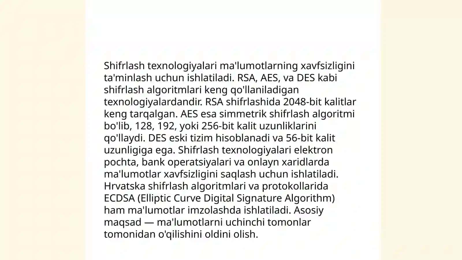 Axborot xavfsizligi siyosatlari 4
