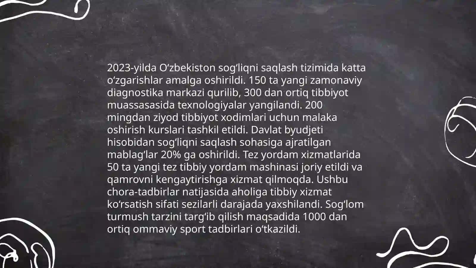 Oʻzbekiston Respublikasida ijtimoiy sohadagi islohotlar 4