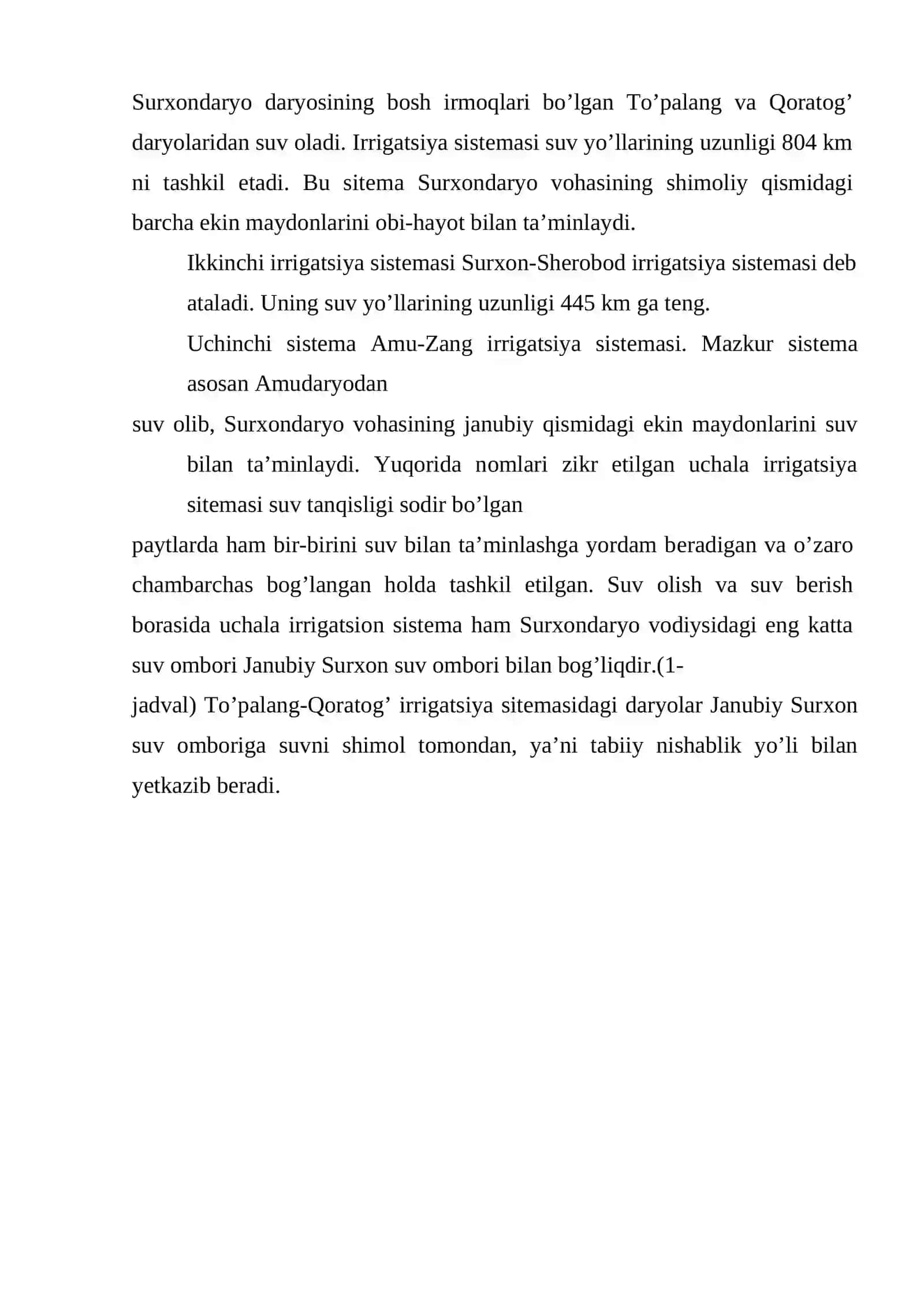 SURXONDARYO VILOYATIDA YER SUV ISLOHATI 4