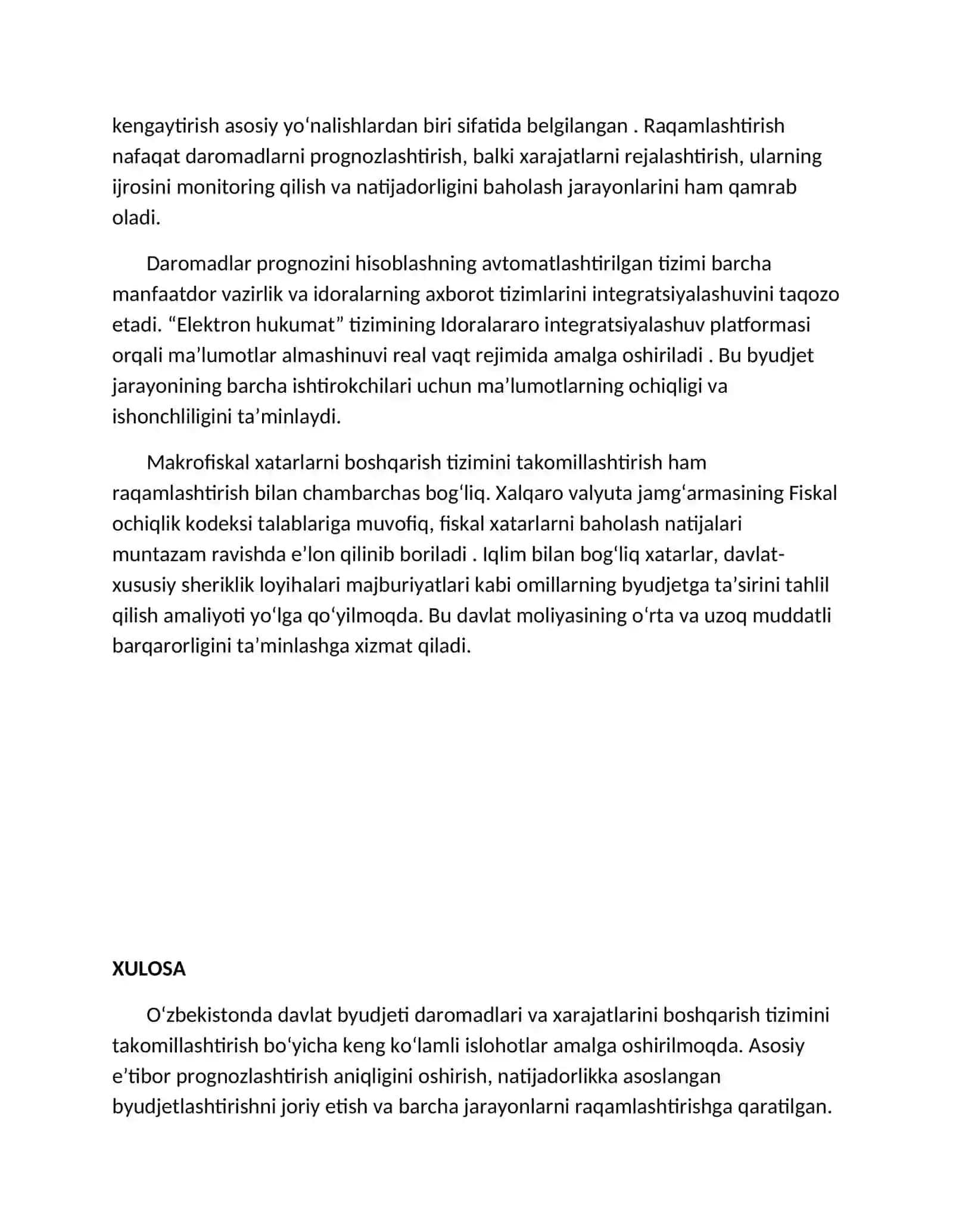 DAVLAT BYUDJETI DAROMADLARI VA XARAJATLARI BOSHQARISH USULLARINI TAKOMILLASHTIRISH 4