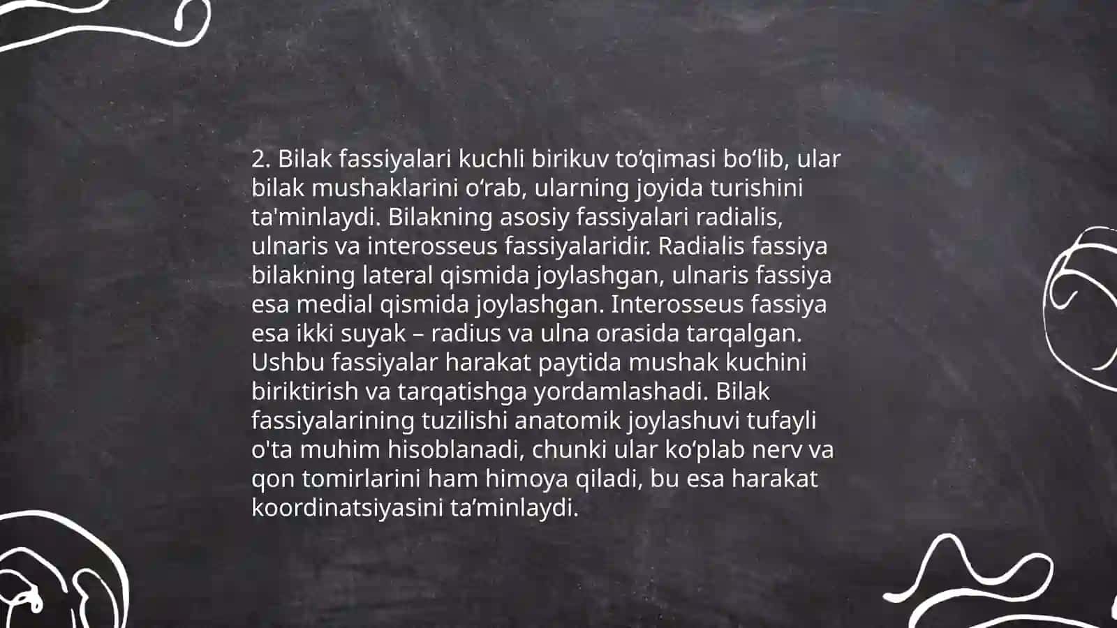 Bilak mushaklari va fassiyalari, qo'l kaft mushaklari 4