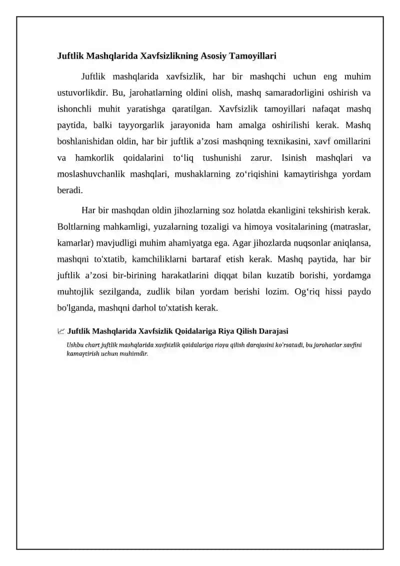 Juftlikda bajariladigan URM. Gimnastika snaryatlarida bajariladigan mashqlar texnikasini o’rganish 4