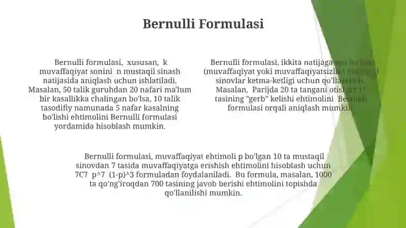 Bernulli Formulasi 4