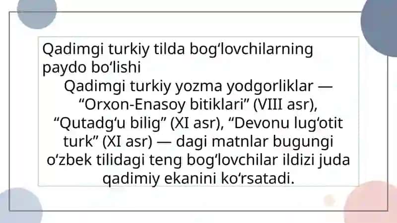 O'zbek tilida turkiy yozma yodgorliklar 4