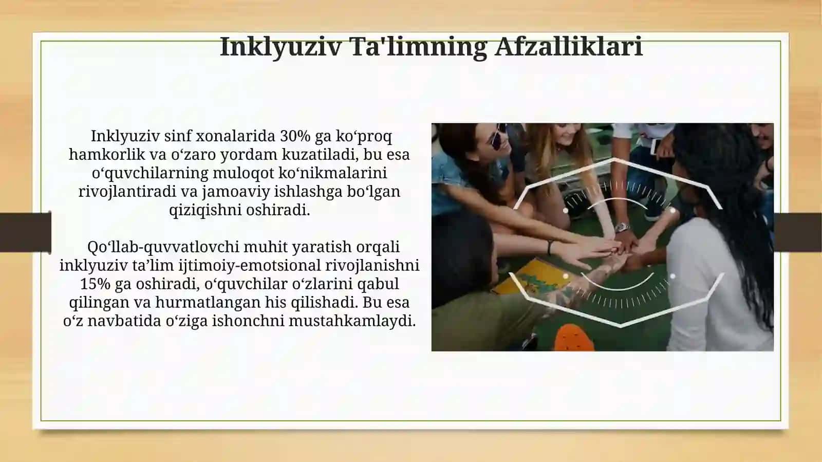 Inklyuziv va birgalikda oqitish 4