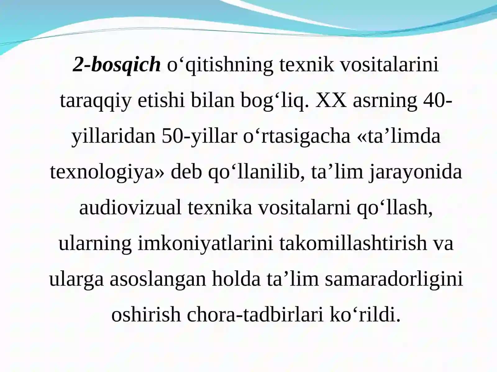 Pedagogik texnologiya 4