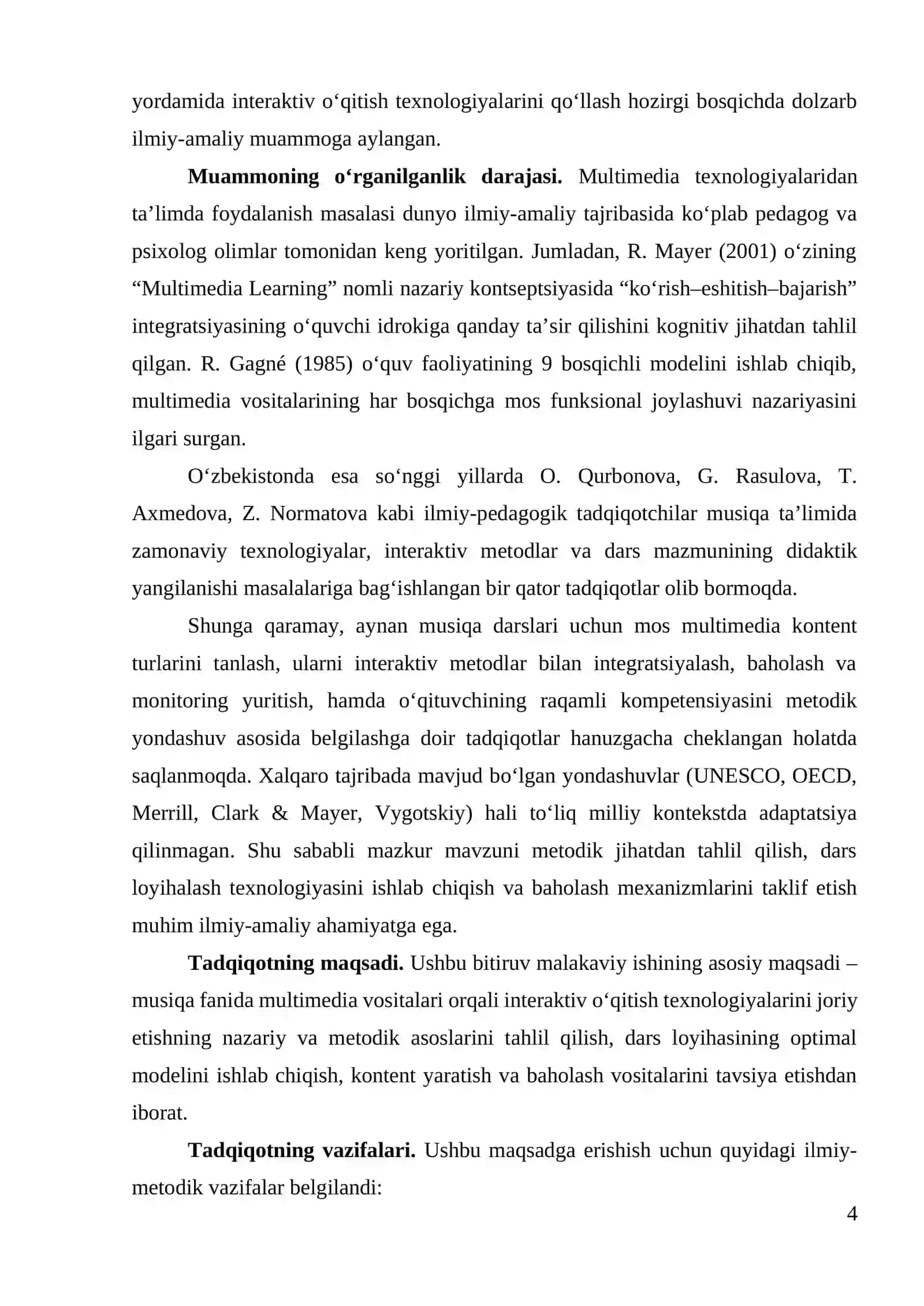 Zamonaviy musiqa ta’limida multimedia vositalari orqali interaktiv oʻqitish texnologiyalaridan foydalanish 4
