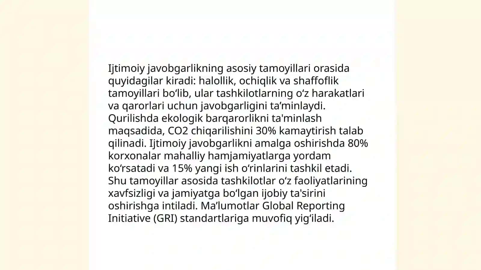 Biznesning ijtimoiy javobgarligi va ziddiyatli sabablari 4