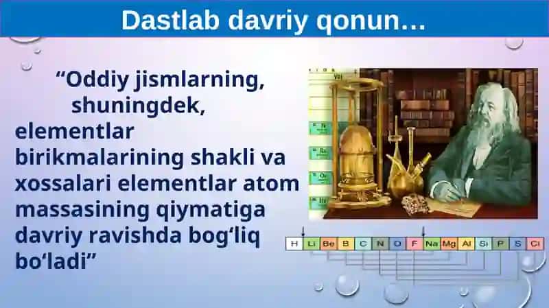 KIMYOVIY ELEMENTLAR DAVRIY SISTEMASI 4