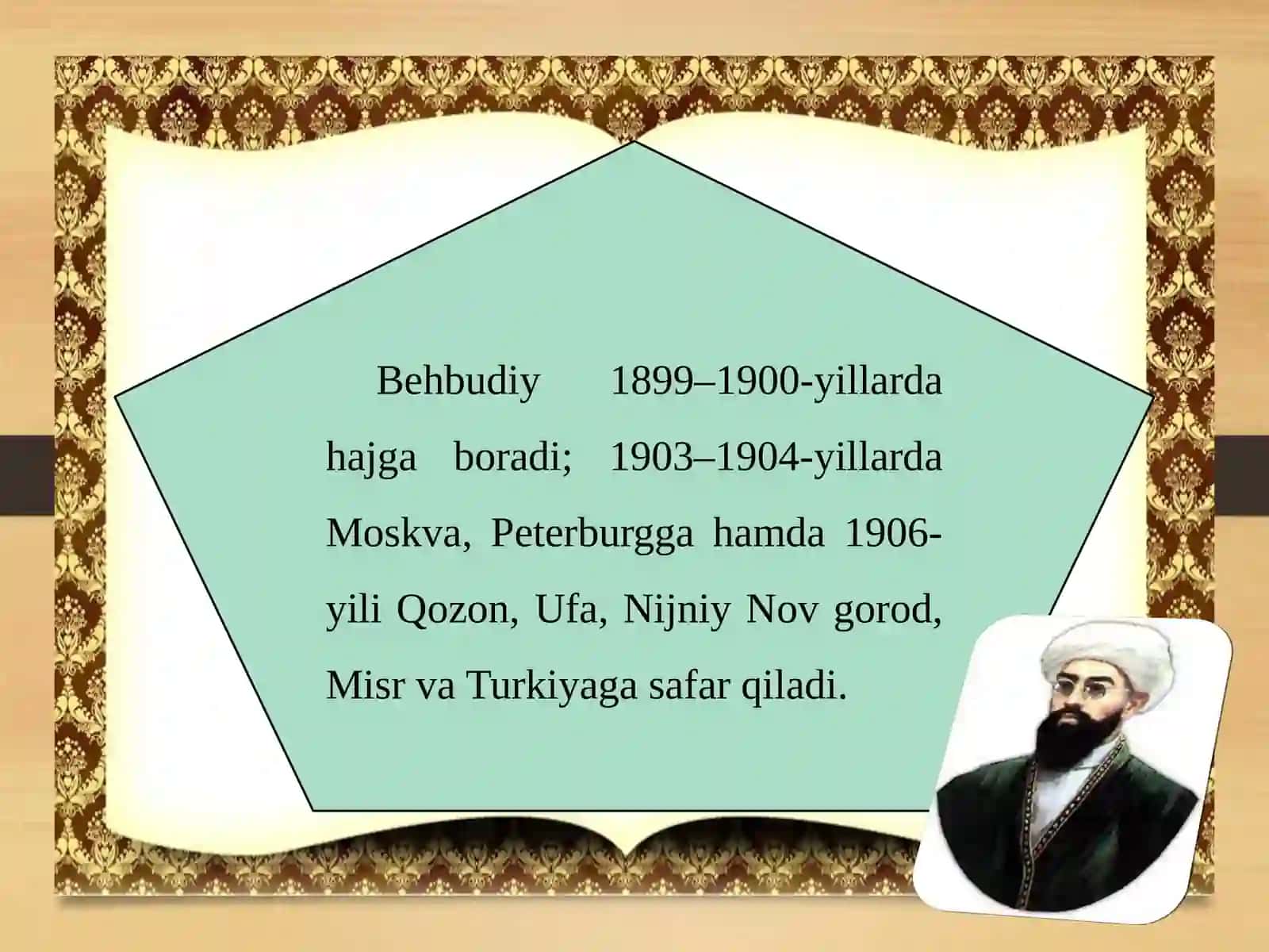 10-sinf Adabiyot fanidan Mahmudxo'ja Behbudiy dars ishlanma 4