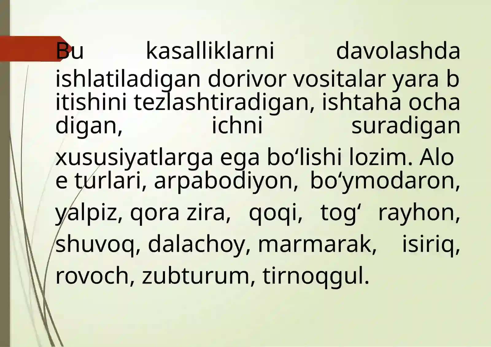 DAVLAT TABIIY FANLAR FAKULTETI BIOLOGIYA TA’LIM YO’NALISHI 4