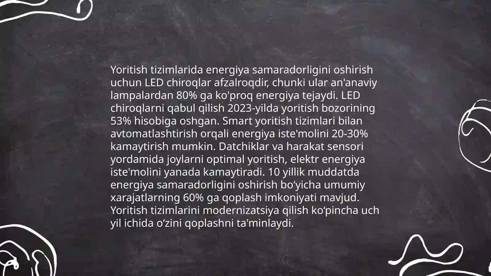 LED texnologiyalari va ularning yoritishdagi afzalliklari 4