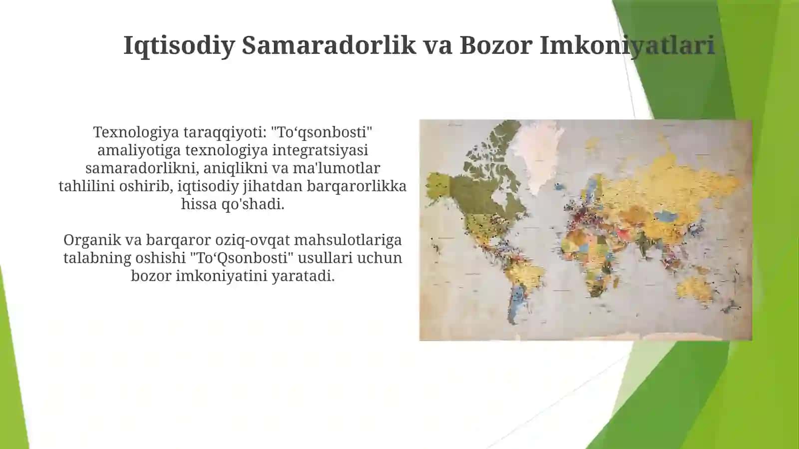 "ToʻQsonbosti" Sabzavot Ekishning Texnologik Xaritasi 4