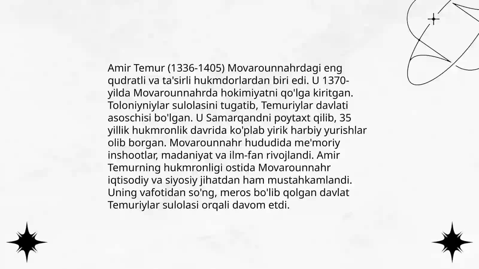 Amir Temur buyuk davlat arbobi 4