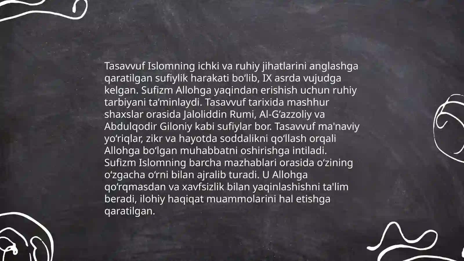 Tasavvufning tarixiy ildizlari 4