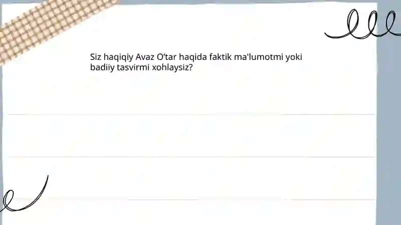 Avaz O’tar she’riyati,hayoti va ijodi 4