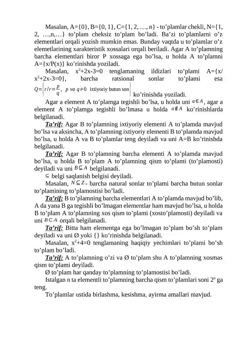 Predikatlar algebrasi 4