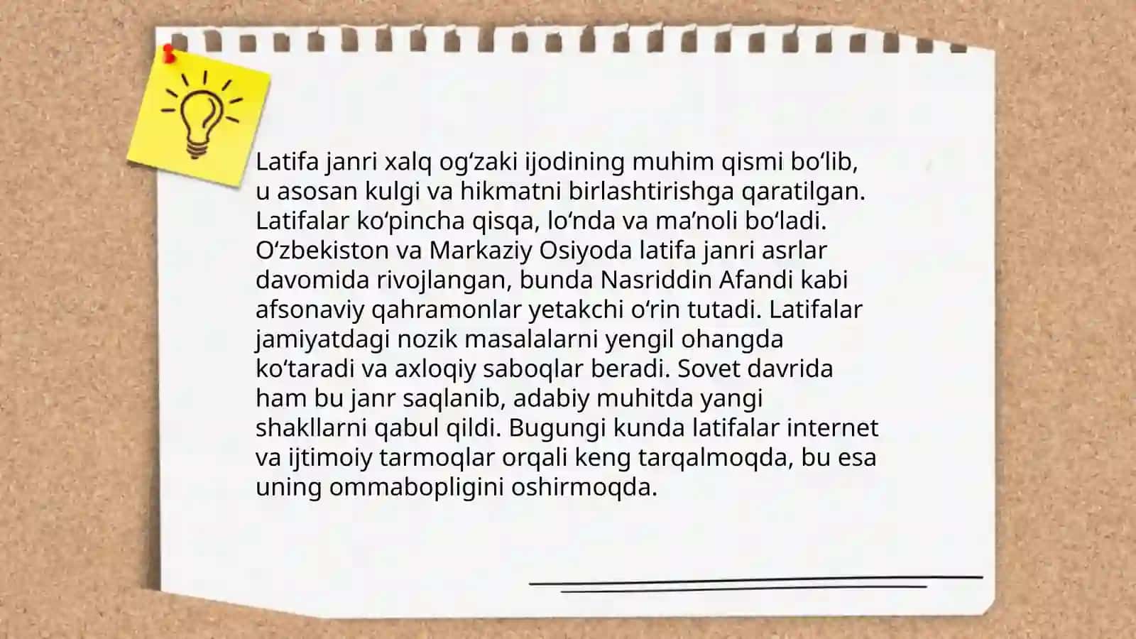 Latifa lof askiya janrlari 4