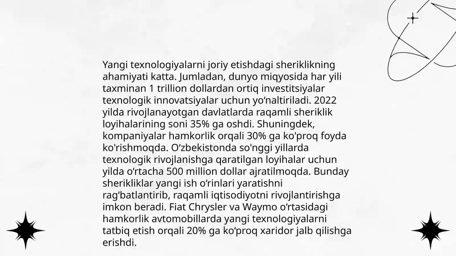 INNOVATSION IQTISODIYOTNI RIVOJLANTIRISHDA DAVLAT-XUSUSIY SHERIKCHILIK 4