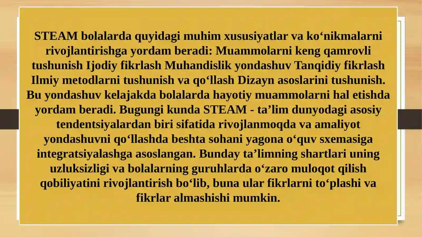 STEAM - maktabgacha ta'limda eng ishtiyoqli texnologiya 4