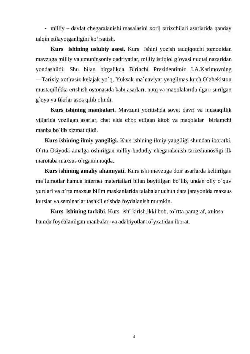 O`RTA OSIYODA MILLIY HUDUDIY CHEGARALANISHNING O'TKAZILISHI 4