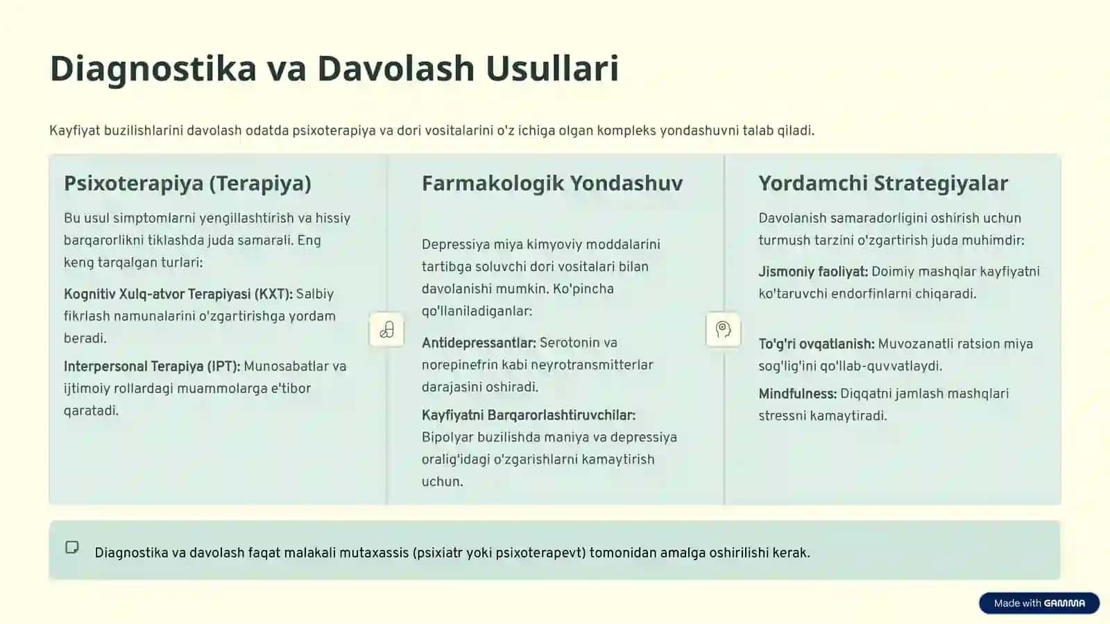 Depressiya va Kayfiyat Buzilishlari: Tushunish va Yordam Berish 4