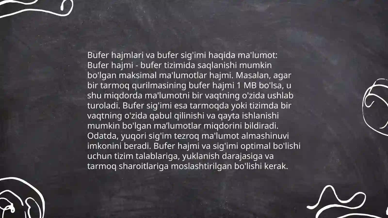 Bufer sistemalar. Kislota-asosli muvozanat 4