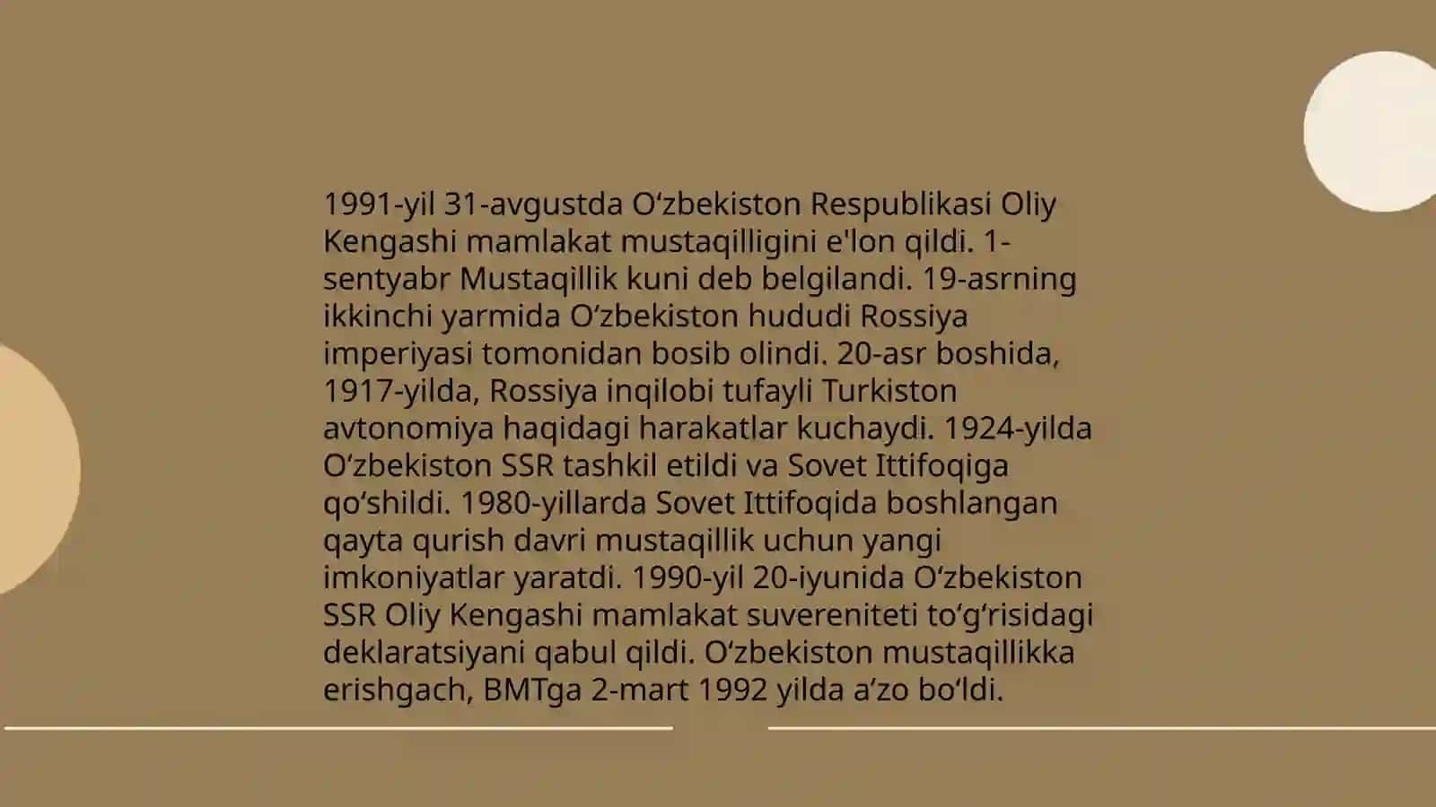 Milliy o'zlikni anglash harakati 4