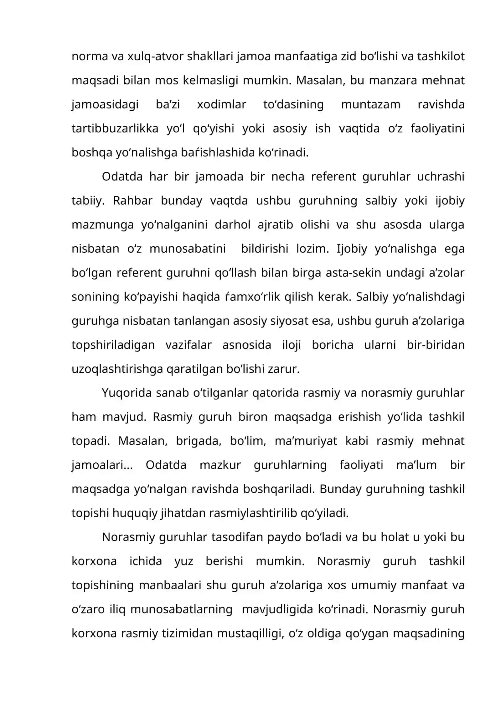 Guruhlararo munosabatlar psixologiyasi 4