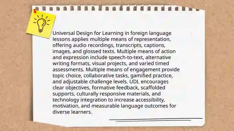 Foreign language lessons in inclusive education: opportunities and approaches 4