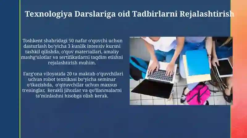 Texnologiya Darslariga oid Tarbiyaviy Tadbirlarni Tashkil qilish 4