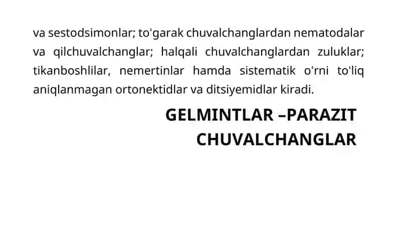 Tibbiyot gelmetologiyasi va protozoologiyasi 4