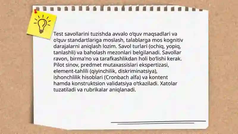 Baholashning 3 turi 4