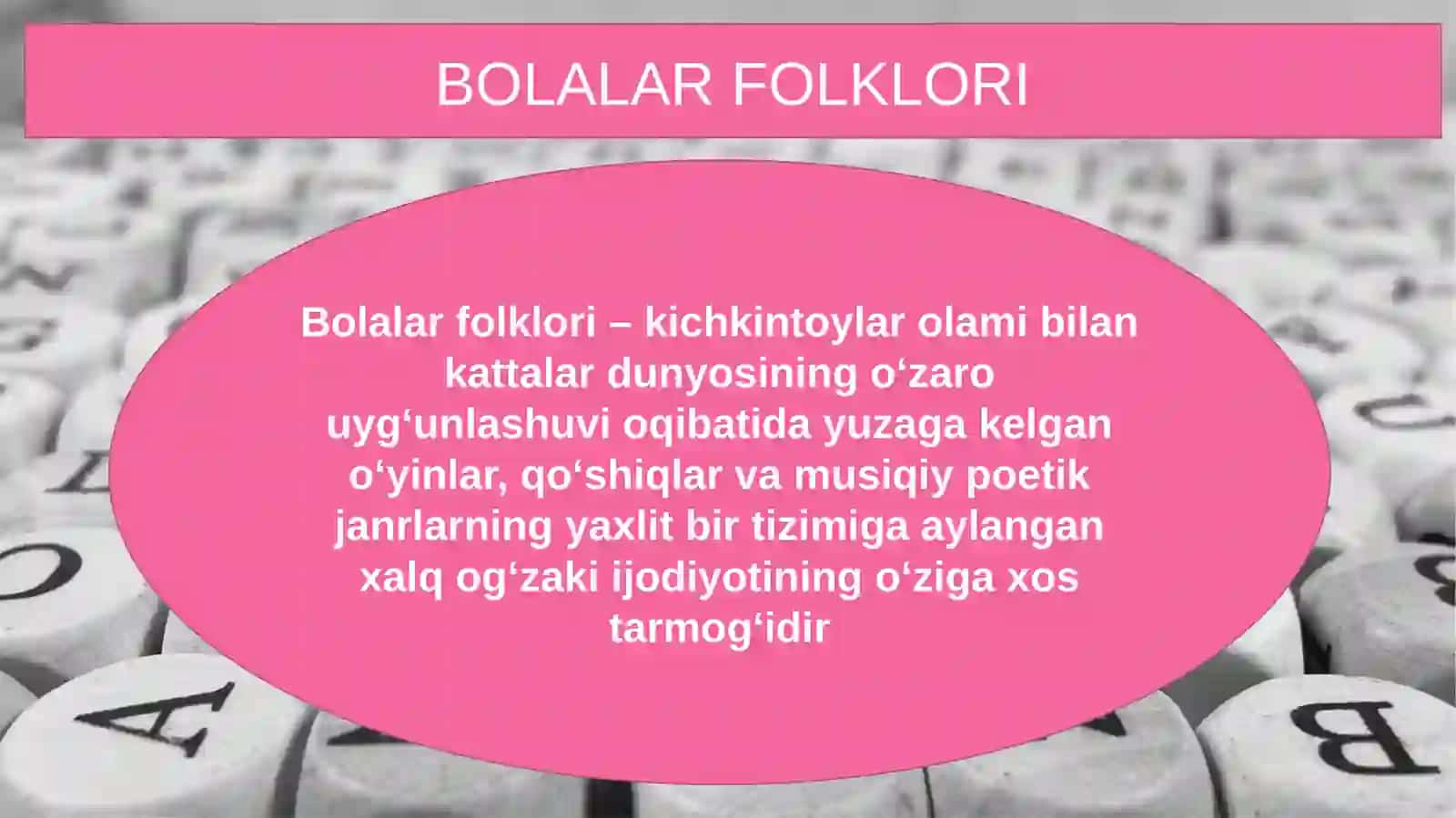 BOLALAR ADABIYOTI VA BOLALAR FOLKLORINING MUMTOZ ADABIYOT NAMUNALARI BILAN BOG’LIQLIGI 4