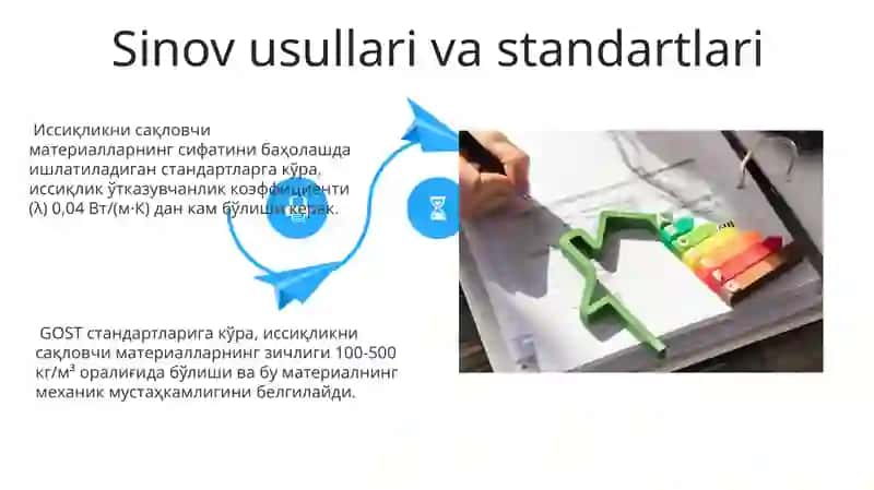 Issiqlik teshikor ashyolar sifatini belgilovchi ko'rsatkichlar va ularni oshirish muammolari 4