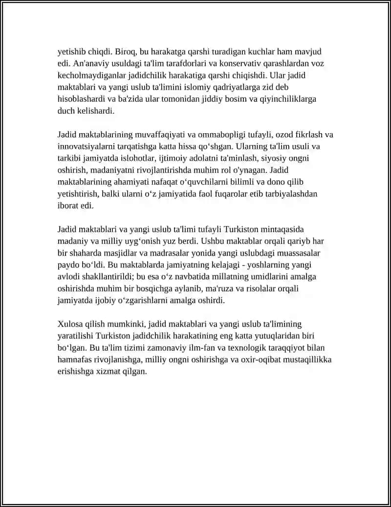TURKISTONDA JADIDCHILIK HARAKATINING NAMOYONDALARI 4
