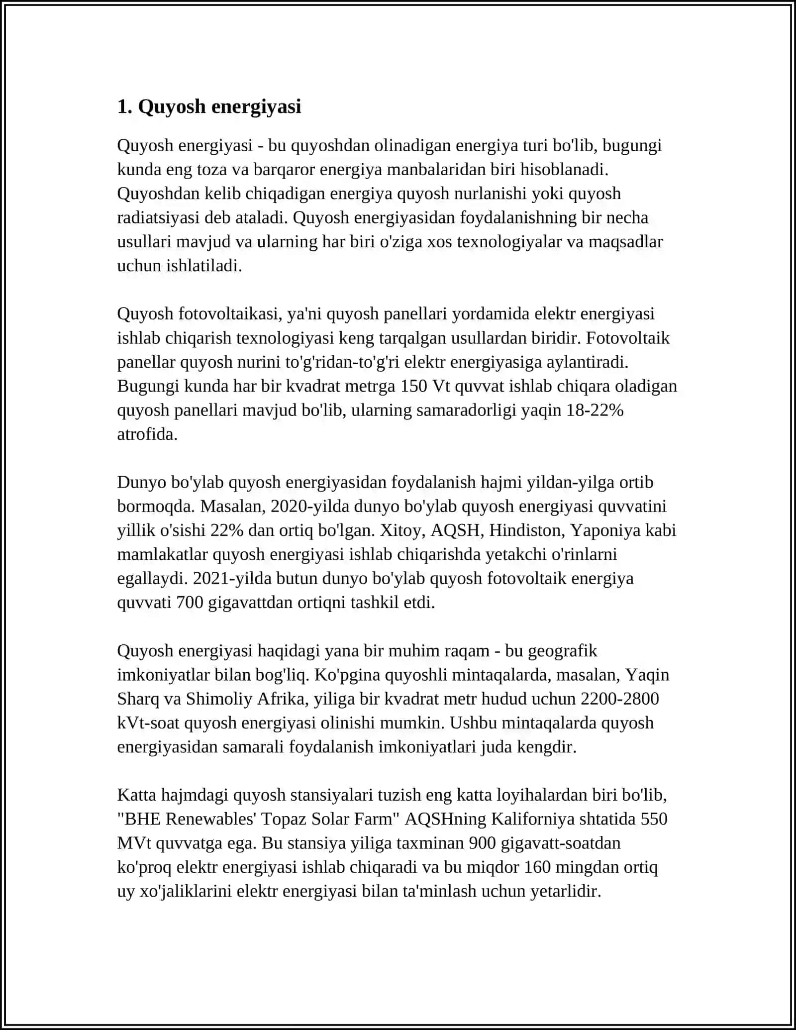 NOANʼANAVIY QAYTALANUVCHI ENERGIYA MANBALARI 4