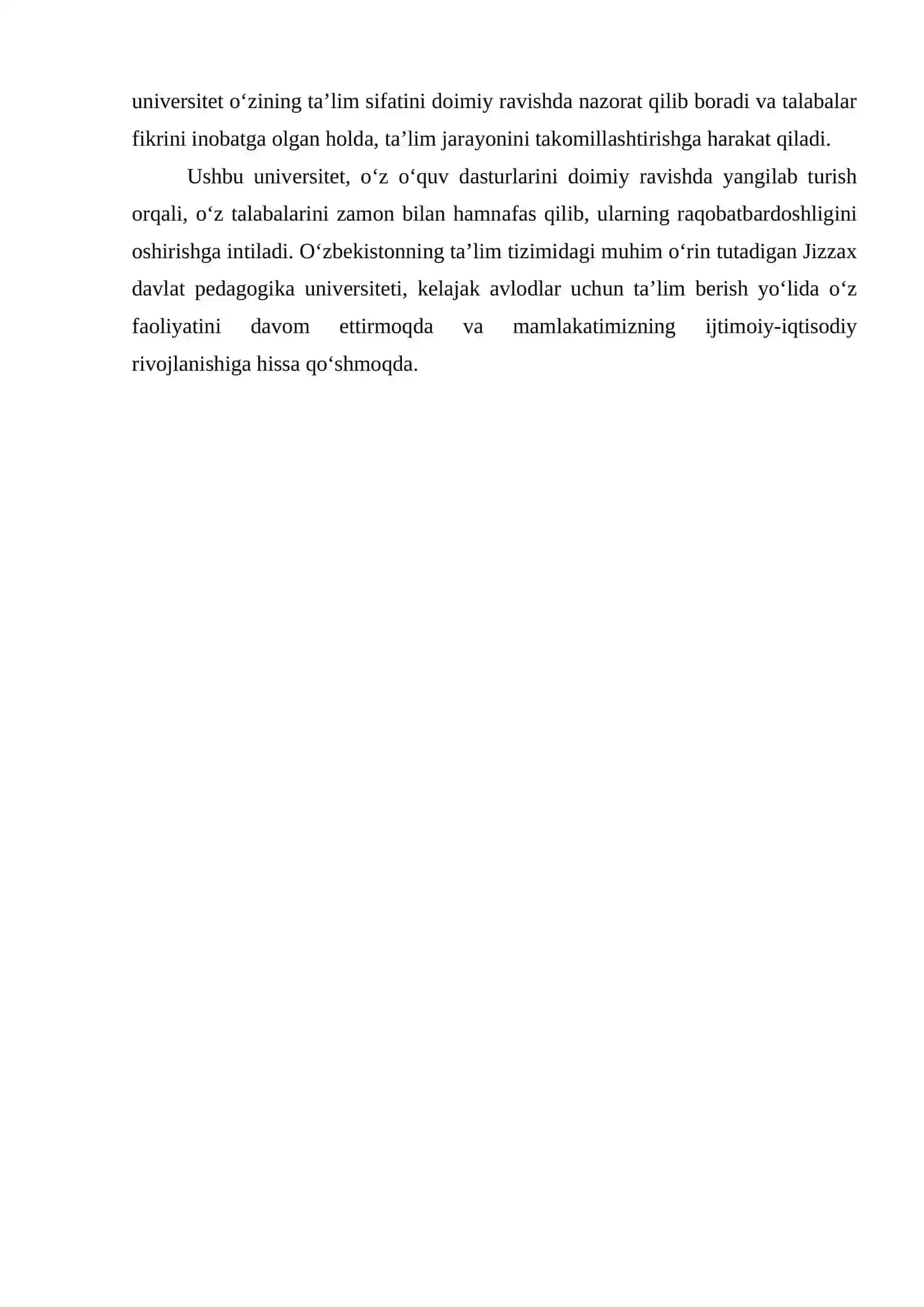 JIZZAX DAVLAT PEDAGOGIKA UNIVERSITETI 4