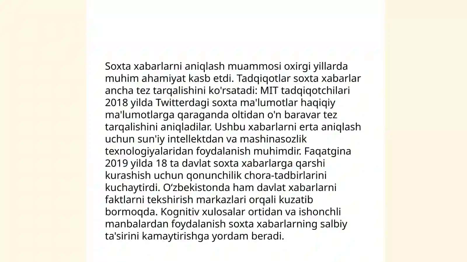 Ommaviy axborot vositalari 4