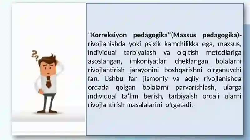 Koreksionfaoliyat.Fanlarnio’zlashtiraolmaslikvaunikorreksiyalash(pedagogiktuzatish) 4