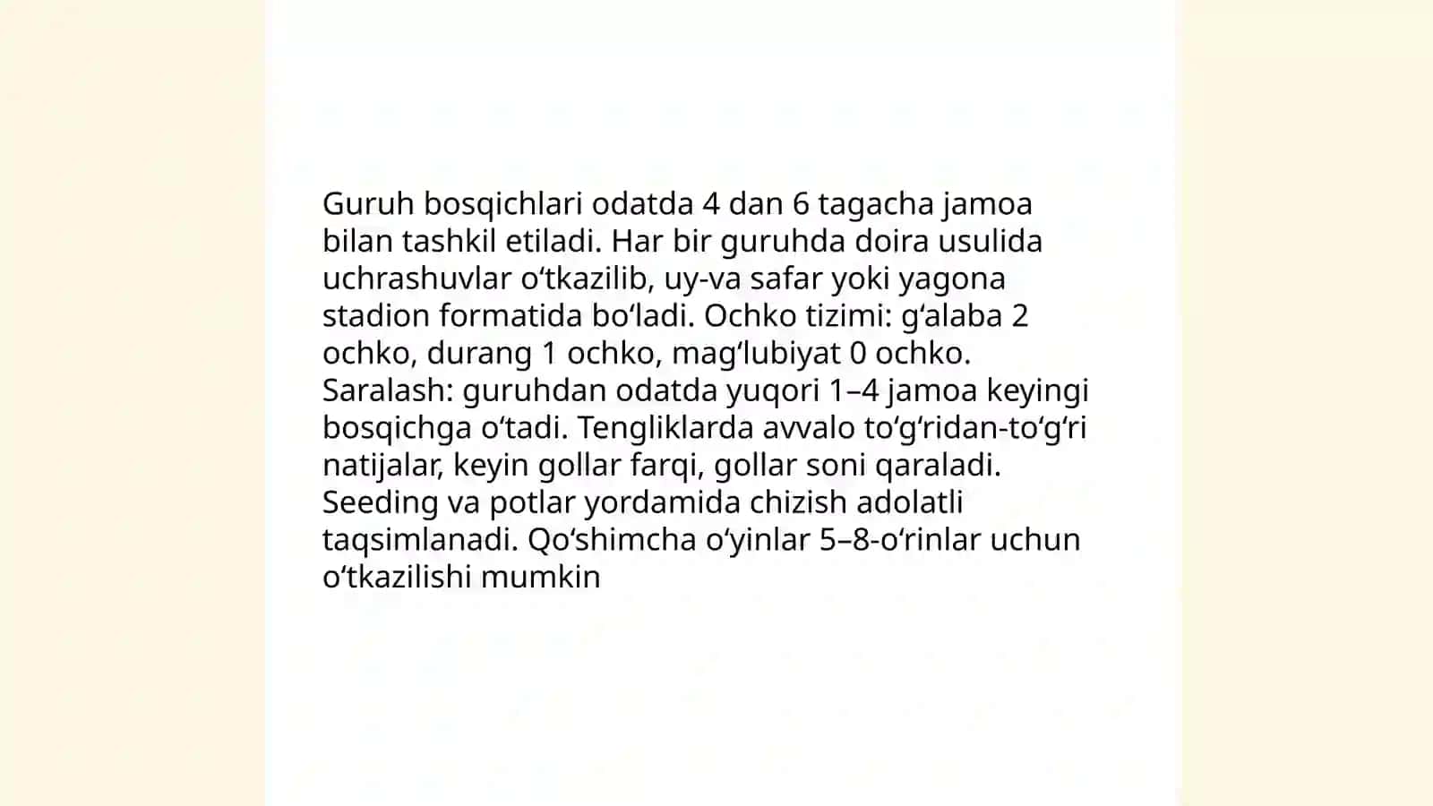 Qoʻl toʻpi boʻyicha musobaqalarni oʻtkazish usullari va hakamlik qilish 4